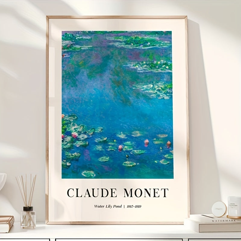 Affiche Claude Monet - Nénuphars 1917-1919