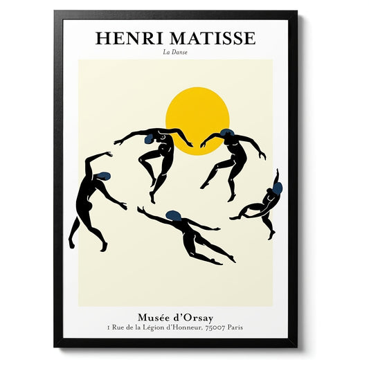 Affiche Henri Matisse, La Danse : une touche d'été et d'art impressionniste pour votre déco.