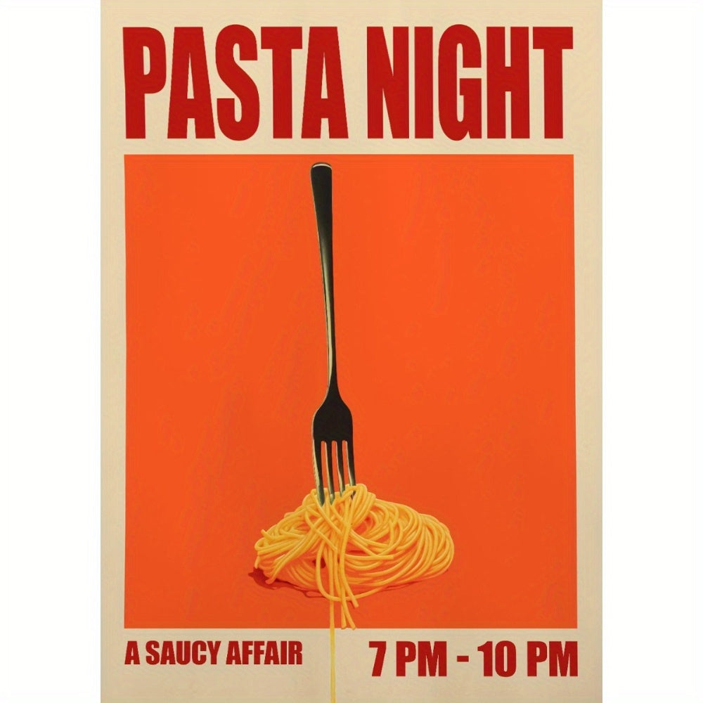 Affiche Pasta Night: Une Soirée Gourmande