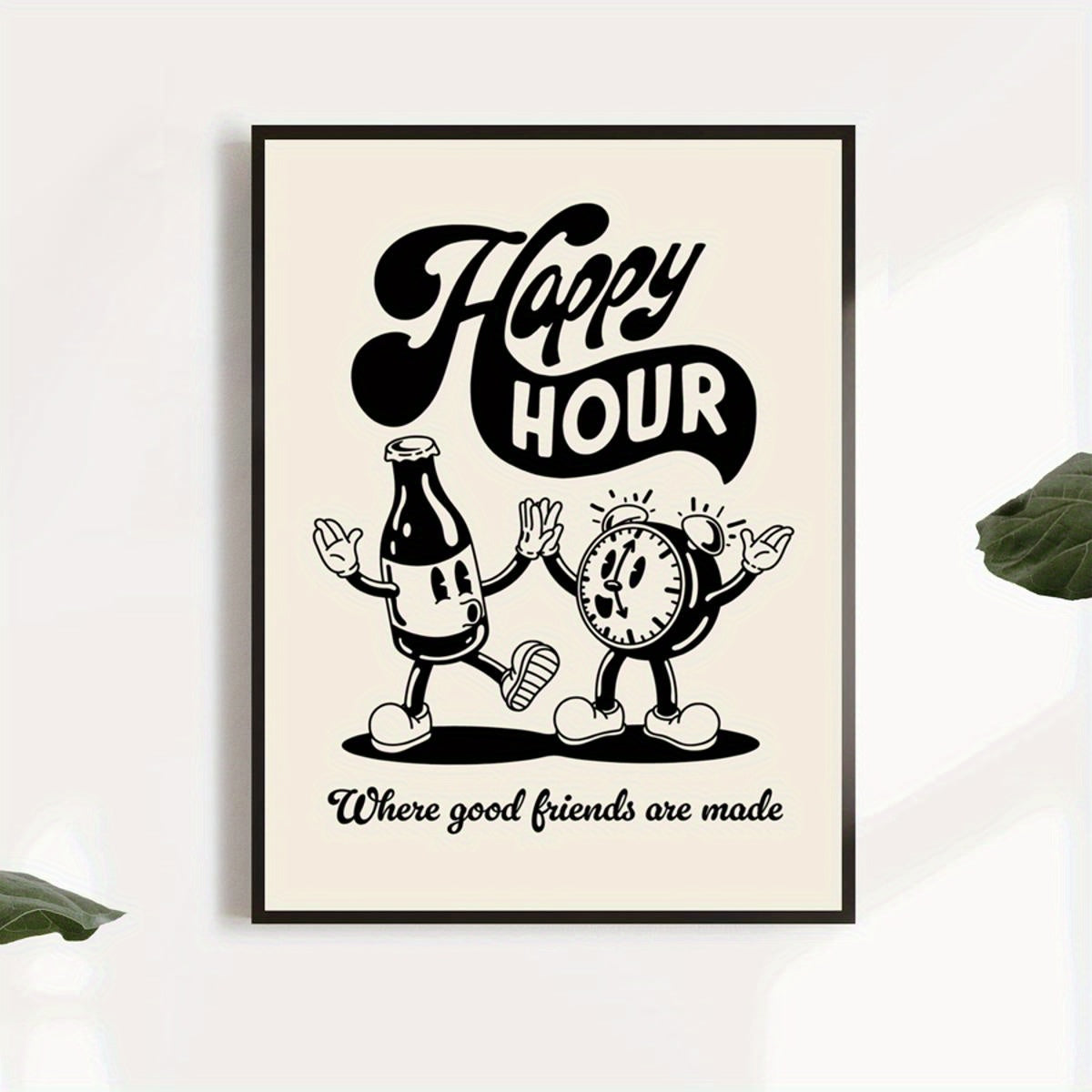 Affiche Happy Hour : Amis Et Moments Joyeux