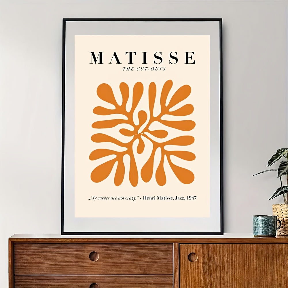 Affiche Matisse - Découpeings Colorés 1947