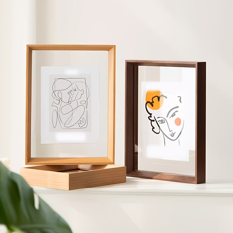 Cadre Design Bois Transparent Pour Art Moderne