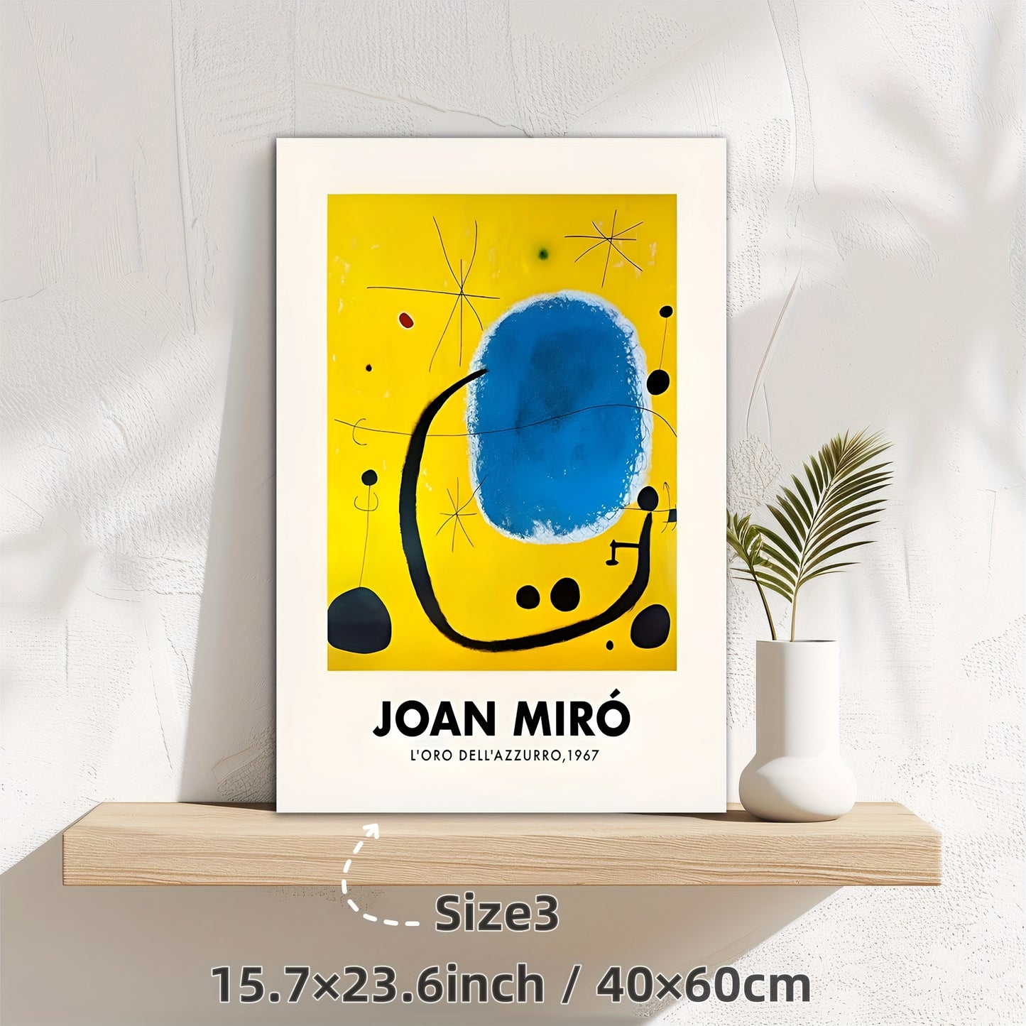 Affiche Joan Miró - L'Oro Dell'Azzurro, 1967